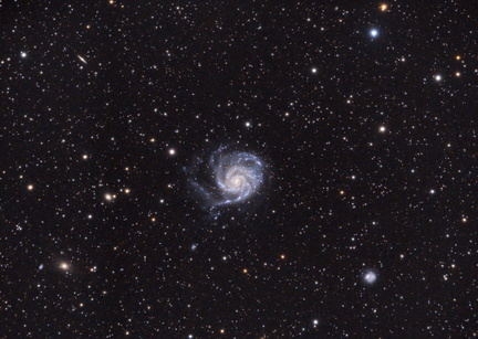 M 101 - Feuerrad Galaxie