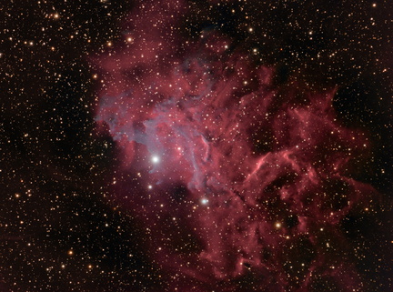 IC 405 - Flaming Star Nebula