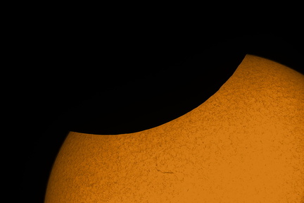 partielle Sonnenfinsternis - 2021