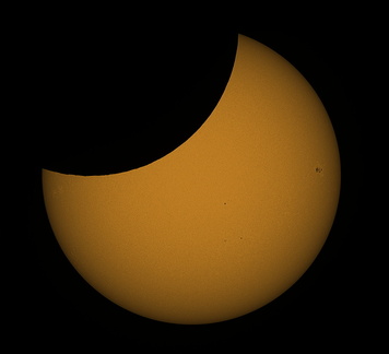 partielle Sonnenfinsternis - 2022