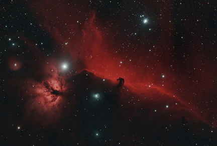 IC 434 - Pferdekopfnebel / Flammennebel