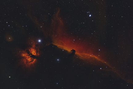 IC 434 - Pferdekopfnebel / Flammennebel HSO
