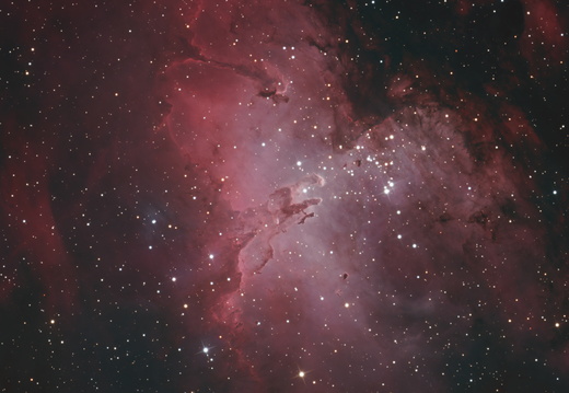M 16 - Adlernebel mit den Säulen der Schöpfung