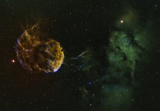 IC 443 - Quallennebel