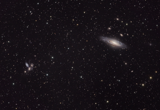NGC 7331 und Stephan´s Quintett